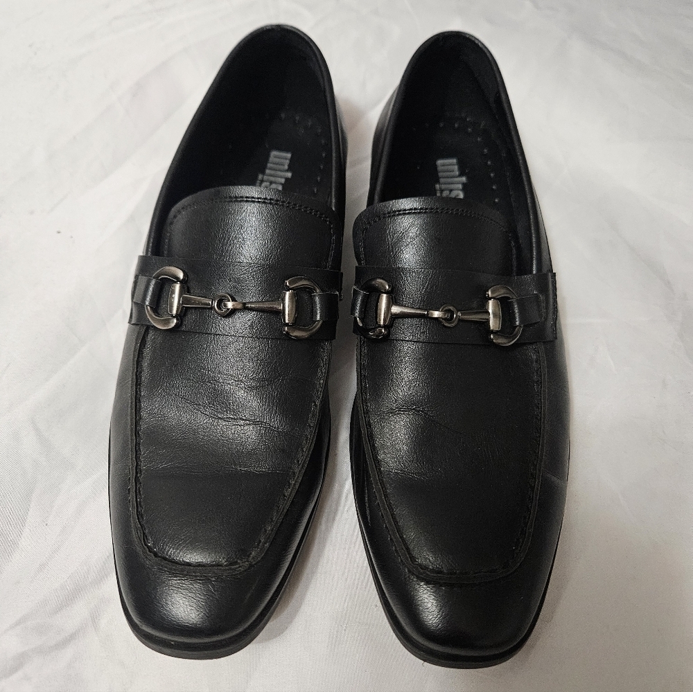 unlisted kenneth cole Sampson Loafer Mens Dress Shoe Size 9.5 Man Made!